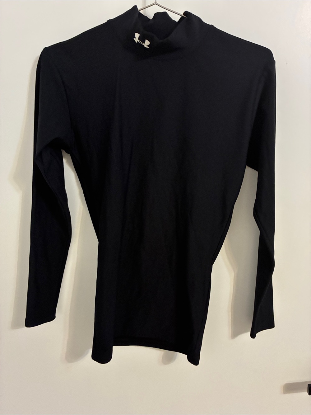 Under Armour Black Mock Neck Performance Top